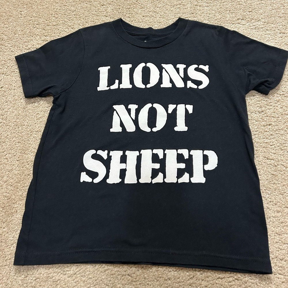 Lions Not Sheep t-shirt